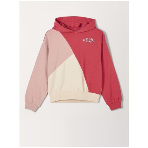 фото Толстовка для девочек, s.oliver, артикул: 401.10.112.14.140.2107748, цвет: бордовый (4508), размер: m