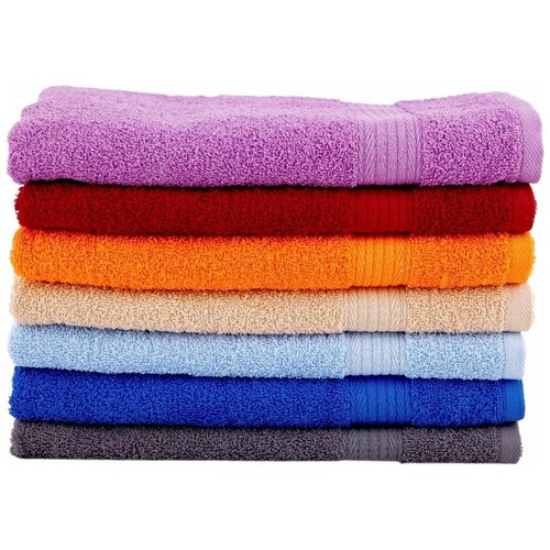 Полотенце банное махровое 70*140 белое