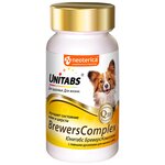 Unitabs (Neoterica) витаминно-минеральный комплекс для мелких собак BrewersComplex для кожи и шерсти, 100 таб. - изображение