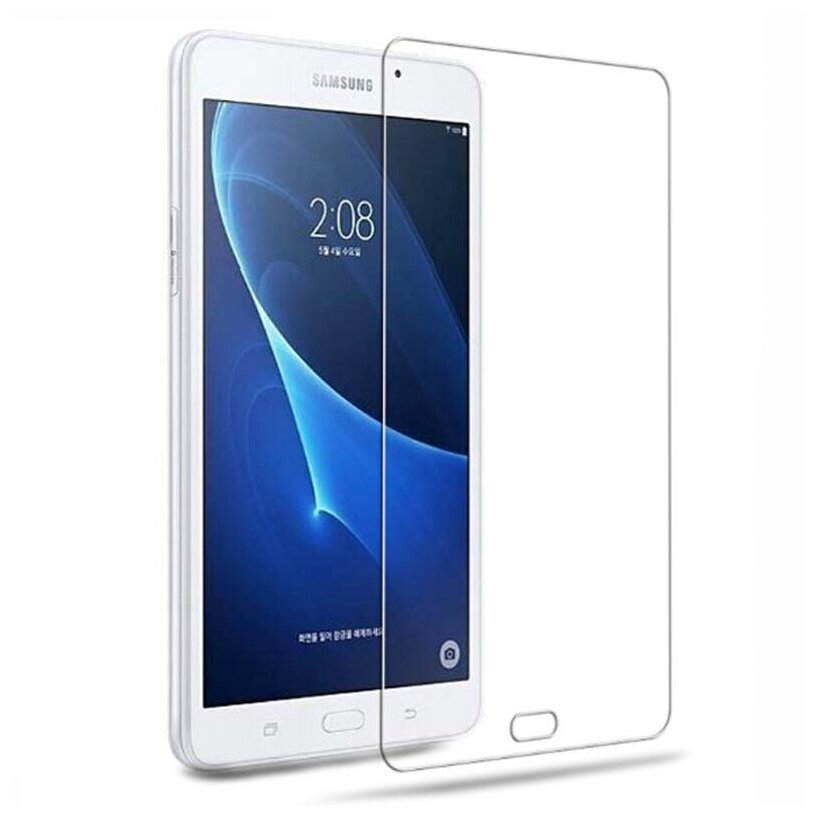 Защитное противоударное стекло MyPads для планшета Samsung Galaxy Tab A 10.1 2016 SM-T580 / T585C / T585N с олеофобным покрытием