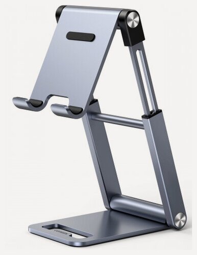Изображение товара Подставка раздвижная настольная Ugreen складная для телефона, планшета, серебристый(50324)