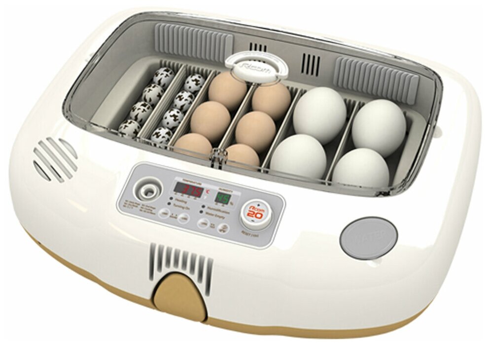 Инкубатор Rcom 20 DO MAX автоматический для яиц с овоскопом - фотография № 15