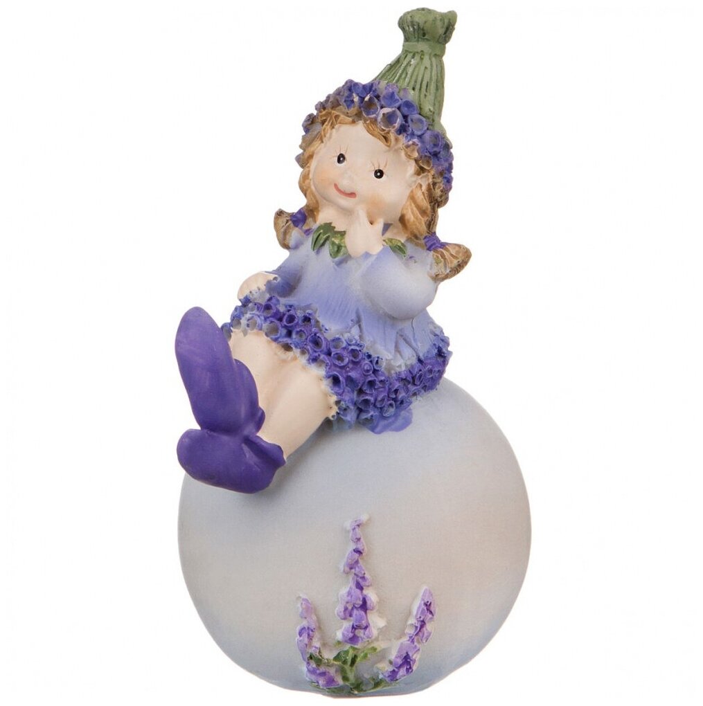 фото Фигурка лавандовая фея высота 10 см Lefard (390-1037)