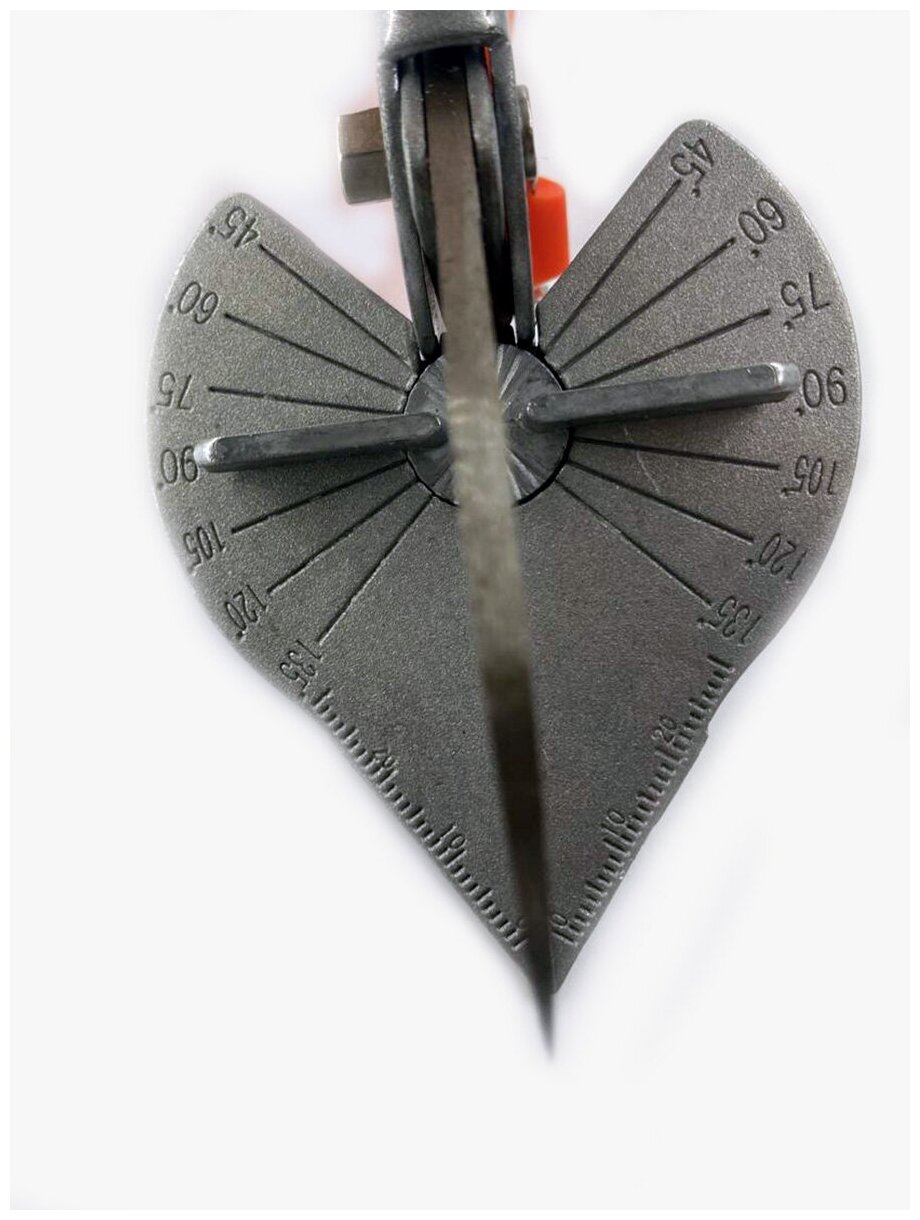 Угловые ножницы для пластмассовых и резиновых профилей 45-135 градусов - фотография № 3
