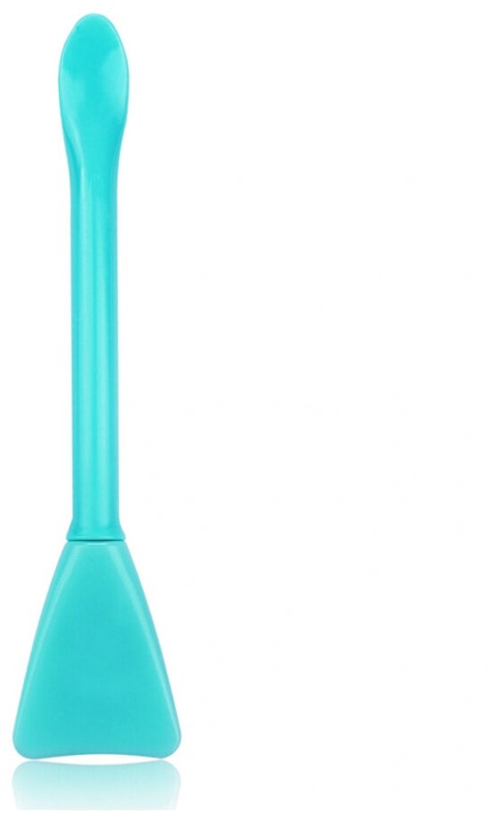 фото Силиконовая кисть с ложечкой, 14см