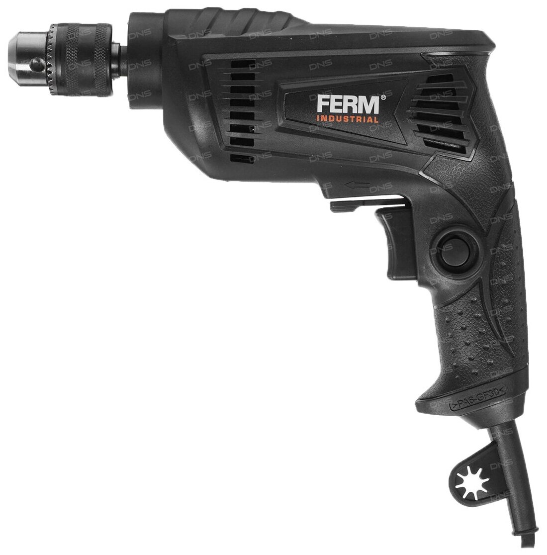 Дрель безударная FERM PDM1048P, 450 Вт, 0 -3300 об/мин, ЗВП, 10 мм, коробка