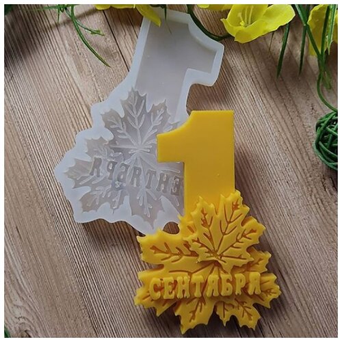 Молд 1 сентября с листьями