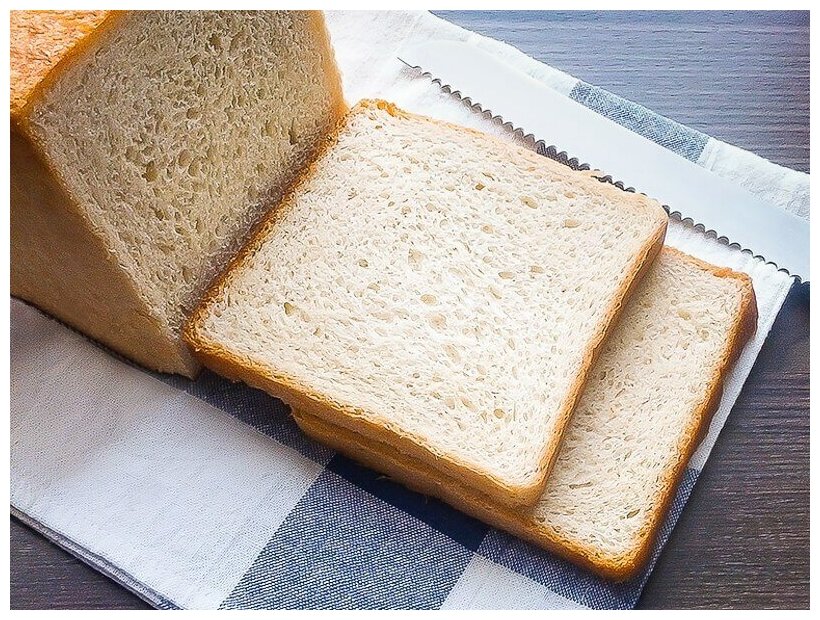 Форма для тостового хлеба с крышкой рифленая/Пульман/для выпечки/хлебная 215х120х100 мм Purpur Bread - фотография № 16