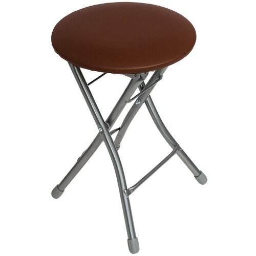 Складной металлический стул-табурет для кухни и ванной InHome, для отдыха на даче и в кемпинге INHS1/2