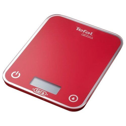 Весы кухонные Tefal BC5003V2, электронные , до 5 кг, красные