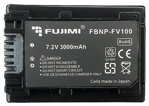 Аккумулятор FUJIMI NP-FV100 для Sony