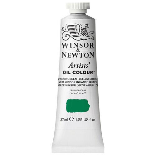 Масляные Winsor&Newton Краски масляные Winsor&Newton ARTISTS' 37мл, Винзор зеленый (желтоватый) краски масляные водорастворимые winsor