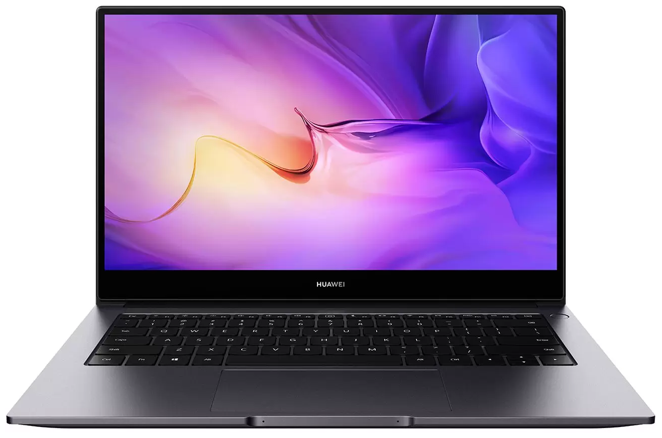 Ноутбук HUAWEI MateBook D 14 (1920x1080 AMD Ryzen 5 21 ГГц RAM 8 ГБ SSD 512 ГБ Win10 Home)