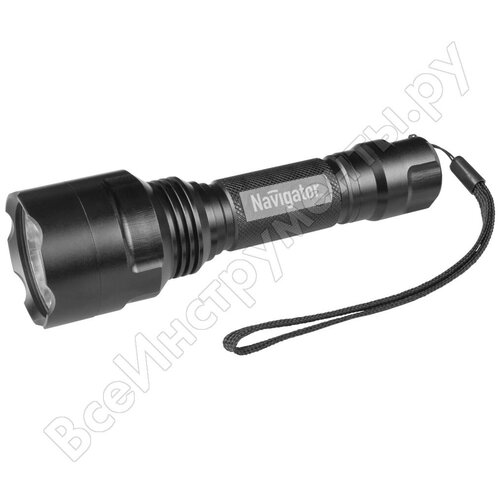 Navigator Фонарь NPT-P03-18650 аллюм. проф. 1 CREE LEDx10Вт. Акк. 3.7В 2А 71583