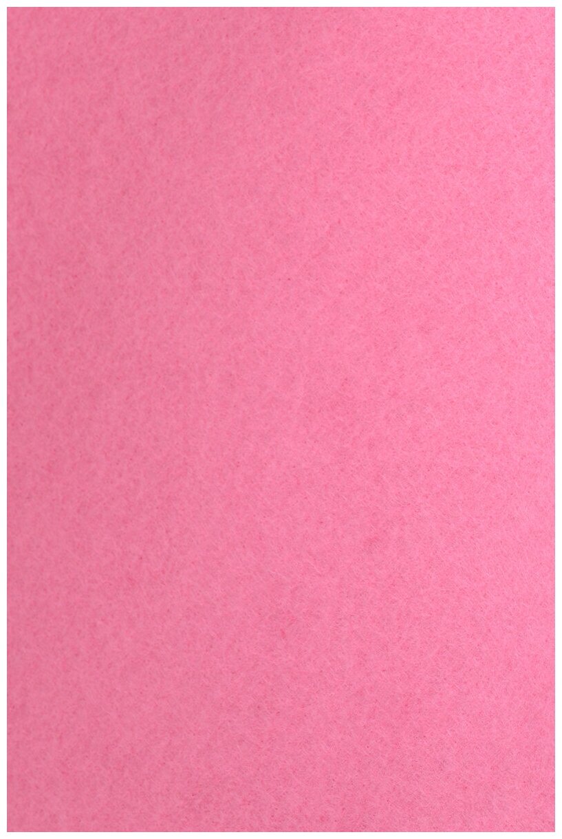 Фетр листовой Астра, 1,0мм, 180 гр, 20х30см, 10 шт/упак (YF 614 розовый) - фото №2