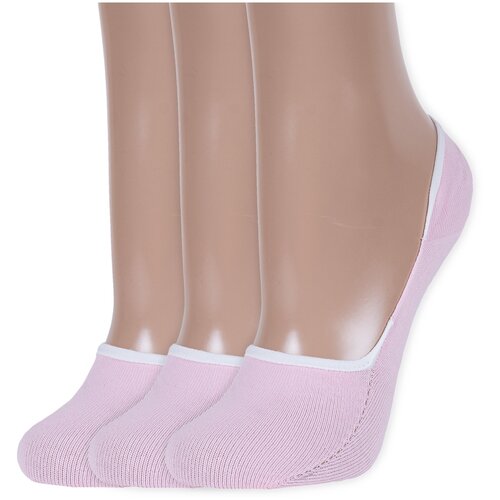 фото Женские носки брестский чулочный комбинат, вязаные, размер 23, розовый