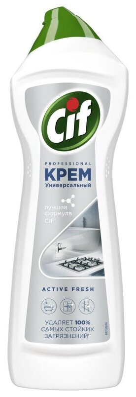 Универсальное чистящее средство Cif Professional Актив крем Фреш 750мл