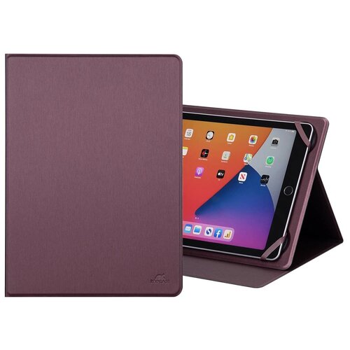 Чехол для планшета Rivacase 3147 Burgundy tablet case 9.7-10.5 комплект 5 штук чехол для планшета универсальный 9 7 10 5 rivacase син 3147 dark blue