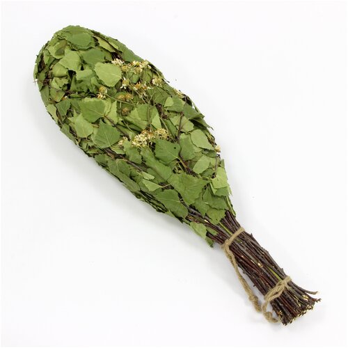 Веник берёзовый с ромашкой