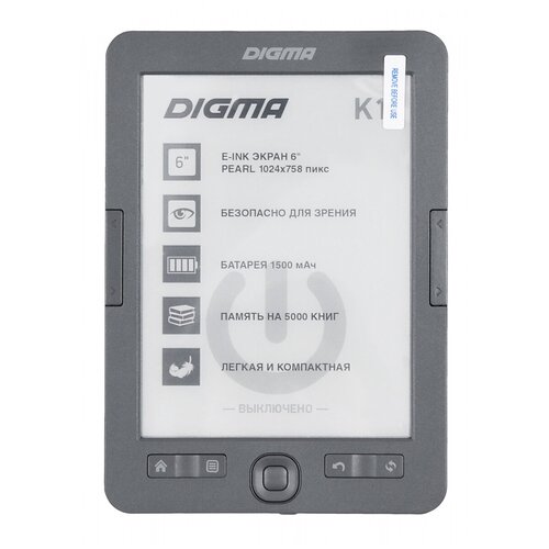 Электронная книга Digma K1 6