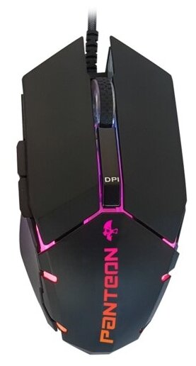 Проводная игровая программируемая мышь JetA Panteon MS63 XTHYFZ 500-2000dpi6пркнLEDUSB