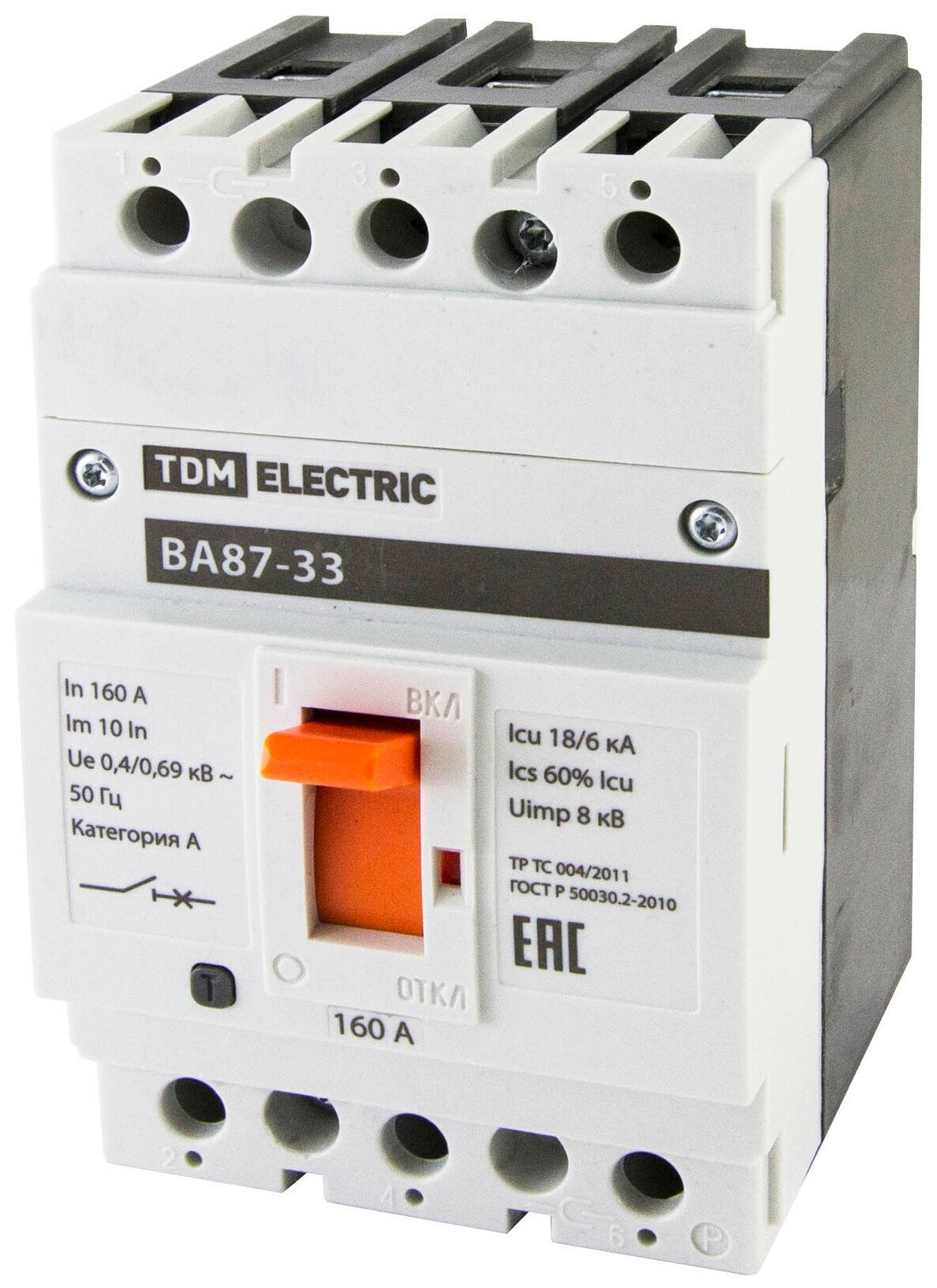 Выключатель автоматический TDM - фото №2