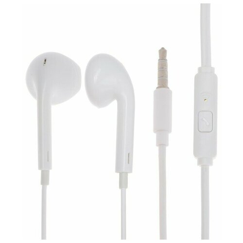 Maimi Наушники Maimi H30 проводные вкладыши микрофон Jack 35 12 м белые 43800₽