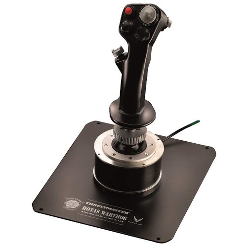 Джойстик Thrustmaster Warthog Flight Stick, PC new for thrustmaster hotas warthog f a 18c cougar 360 degree change bar curved diy joystick straight parts extension game rotat