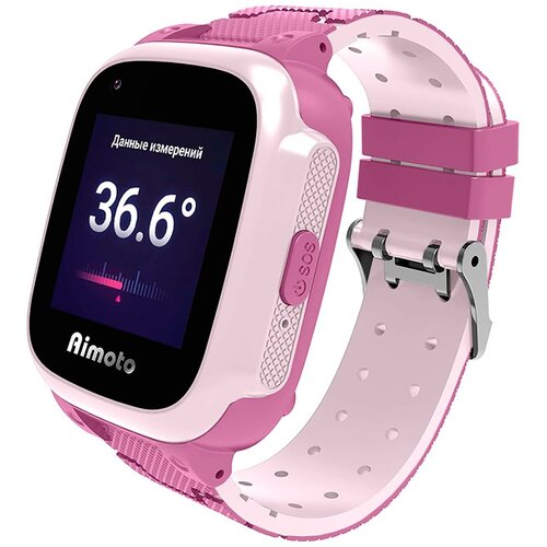 Часы с GPS трекером Aimoto Integra 4G Pink (9600304)