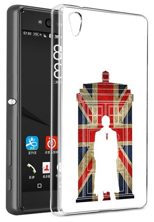 Чехол задняя-панель-накладка-бампер MyPads шерлок холмс для Sony Xperia C6/C6 Ultra/XA Ultra 6.0 (F3212/F3216) противоударный