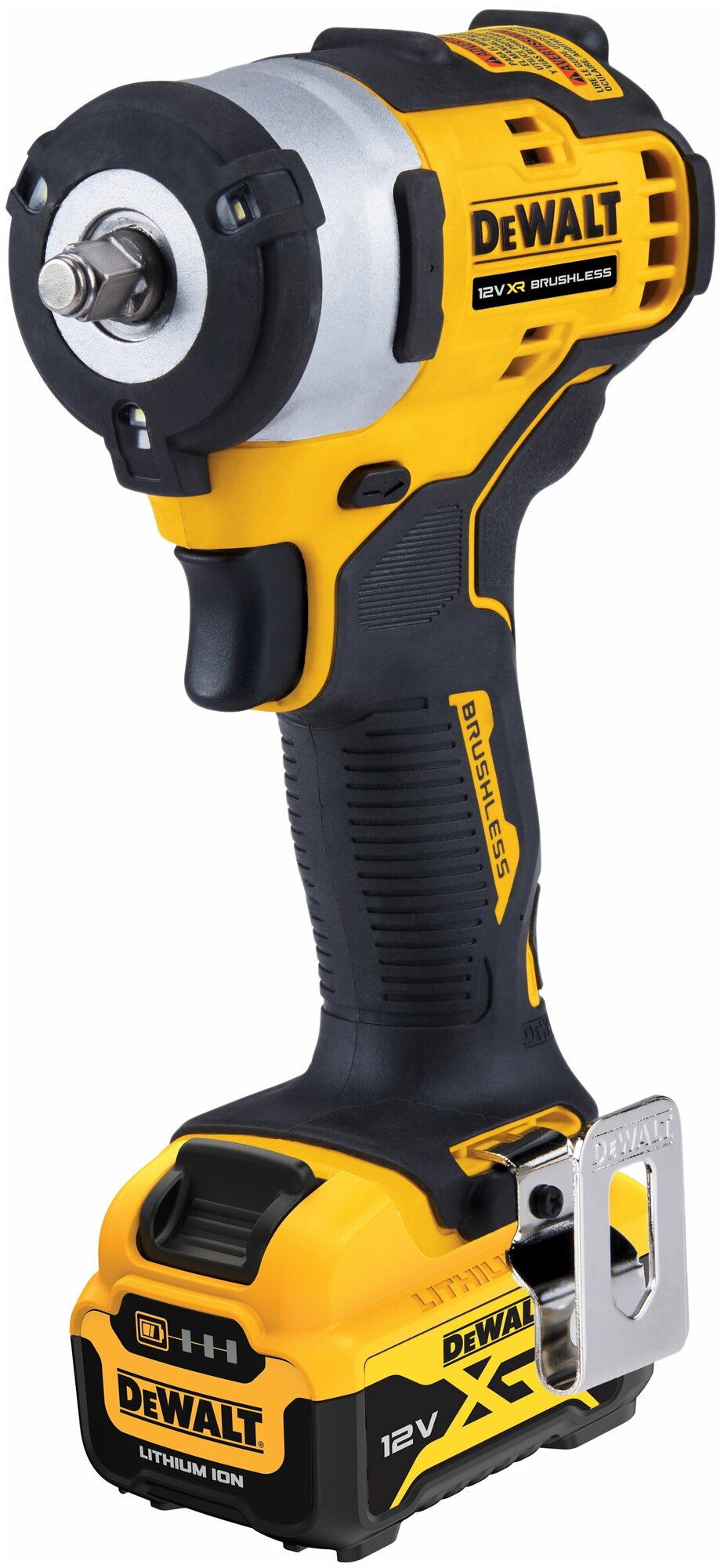 12В Импульсный гайковерт 3/8”, 339 Нм, 5 Ач DEWALT DCF903P1