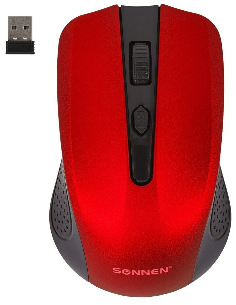 Мышь Sonnen V99 USB Red 513529