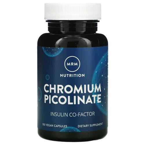 MRM Chromium Picolinate 200 mcg 100 вегетарианских капсул