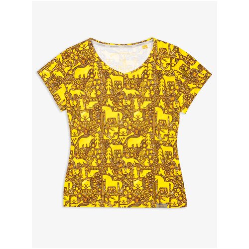 фото Футболка великоросс, размер 58-60, желтый