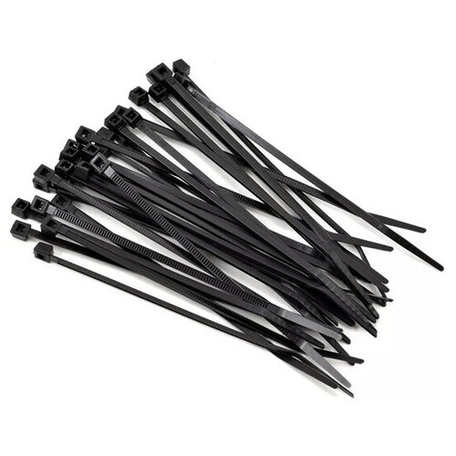 Хомут пластиковый (стяжка) 200х2.6 мм Черный MTA фас.100шт V