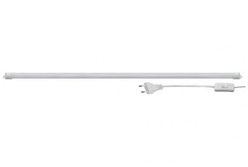 Линейный светильник Ultraflash LWL-2022-01 (Led линейный, 9 Вт, 4500К, с проводом и выключателем)
