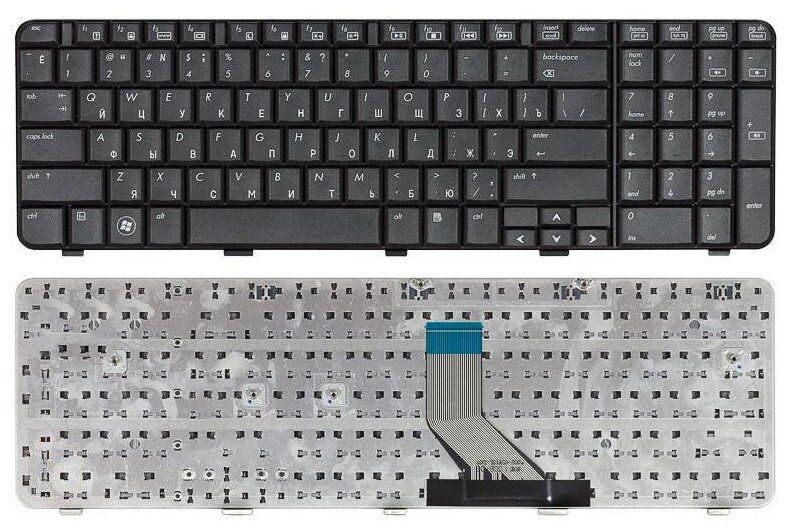 Клавиатура для ноутбука HP Pavilion G71 Compaq Presario CQ71 черная