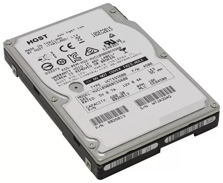 HGST Ultrastar C10K300 146gb 10k 2.5'' SAS HUC103014CSS600