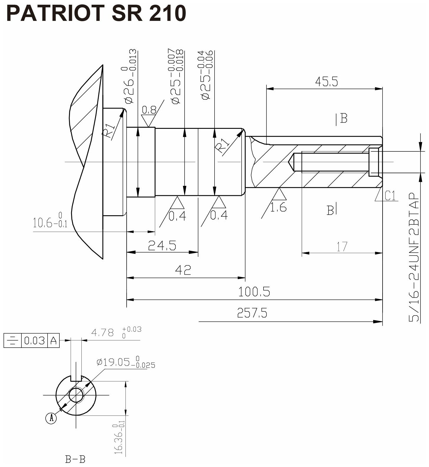 Двигатель Patriot SR 210 - фотография № 10