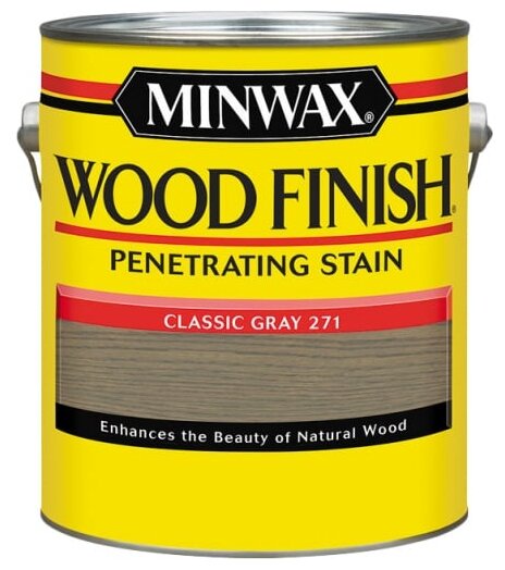 Морилка Minwax Wood Finish 271 Классический серый 3,785 л