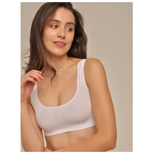 фото Бюстгальтер my, размер 46-m, белый