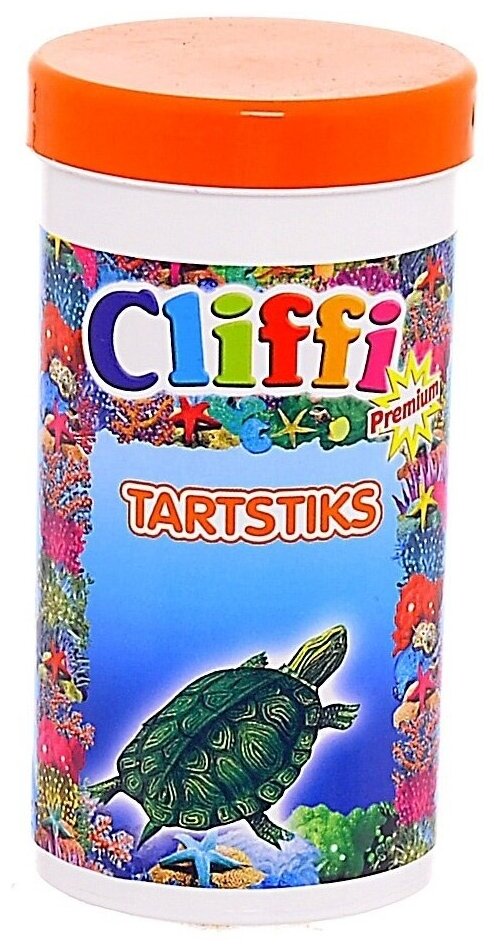 Cliffi Для черепах, палочки, 1000мл (Tartsticks) 0.34 кг - фотография № 1
