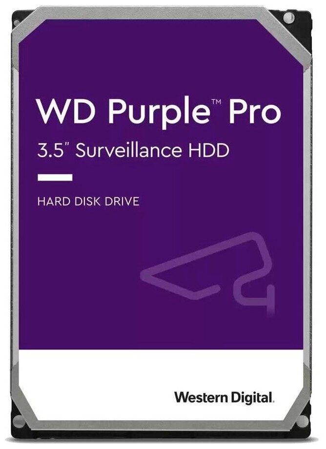 Жесткий диск 10Tb WD Video Purple Pro WD101PURP SATA-III 7200rpm 256Mb 35