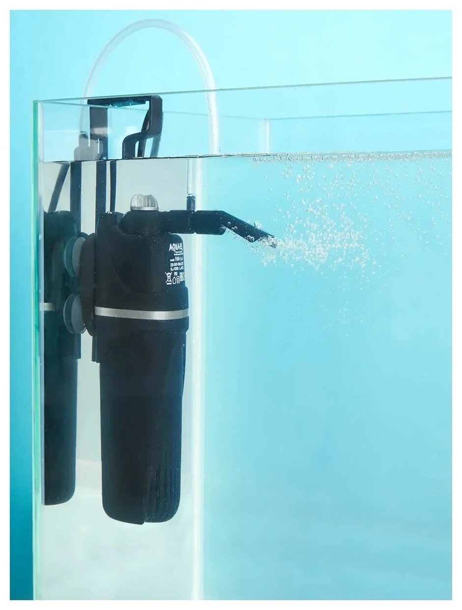 Фильтр внутренний AQUAEL FAN FILTER 3 plus для аквариума 150 - 250 л (700 л/ч, 12 Вт) - фотография № 8