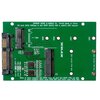 Адаптер-переходник для установки дисков SSD M.2 SATA (B+M key) / mSATA в разъем 2.5 SATA 3 / NFHK N-HS2512 V2 - изображение