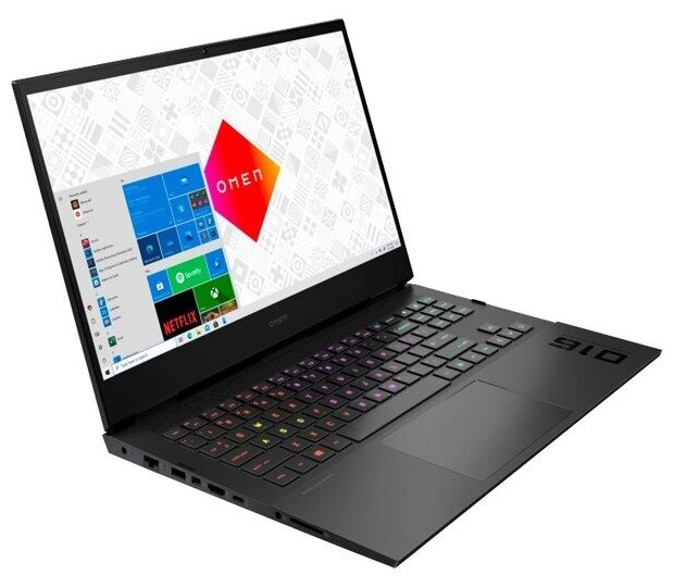 Ноутбук HP Omen 16-b0034ur Intel Core i5 11400H 27 GHz - 45 GHz 16384 Mb 161 Full HD 1920x1080 1000 Gb SSD DVD нет nVidia GeForce RTX 3060 6144 Mb Windows 10 Home черный 4E3X2EA