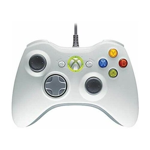 Геймпад беспроводной для X-BOX 360 белый упаковка светлая картон 297000₽