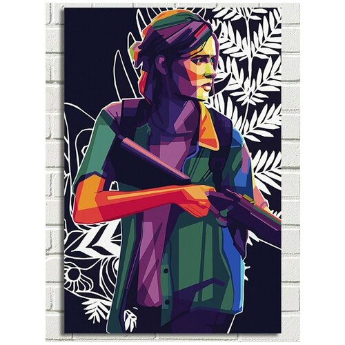 Картина по номерам игра Last of Us Элли - 6563 В 60x40