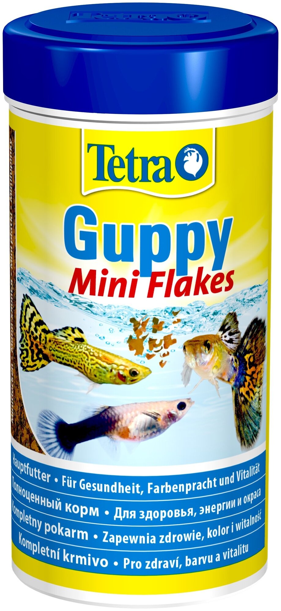 Tetra Guppy Mini Flakes корм в хлопьях для гуппи 250 мл