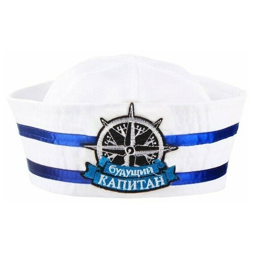 фото Шляпа юнга детская "будущий капитан" р-р 52 1016873 страна карнавалия